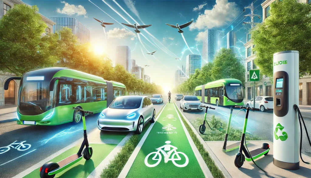 Green Transportation and Electric Vehicles: Driving Towards a Sustainable Future